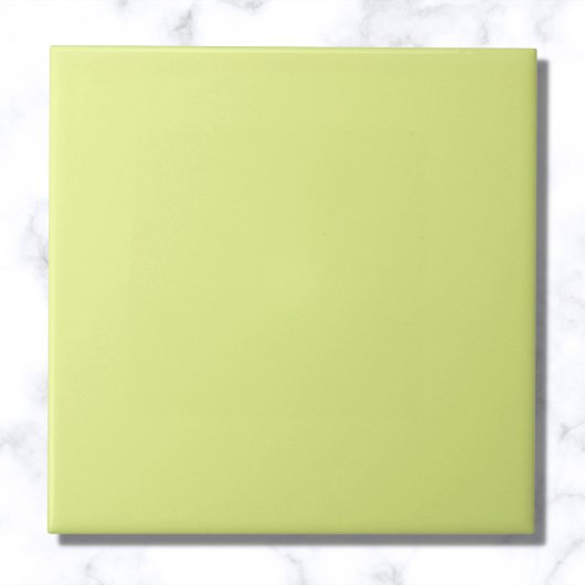 Belangrijke Limoen Solid Color Tegeltje