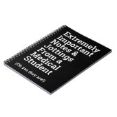 Belangrijke medische student notitieboek (Linkerzijde)