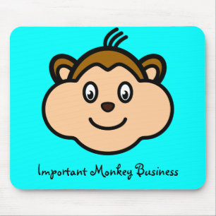 Belangrijke Monkey Business Mousepad Muismat