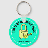 Belangrijke things sleutelhanger (Voorkant)