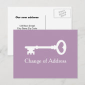  belangrijke verandering van adresbewegende briefk aankondigingskaart (Voorkant / Achterkant)