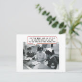 Belangrijke verpleegsters - Schattig Pet Briefkaart (Staand voorkant)