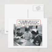 Belangrijke verpleegsters - Schattig Pet Briefkaart (Voorkant / Achterkant)