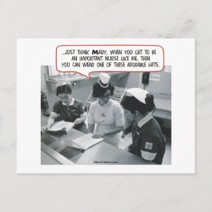 Belangrijke verpleegsters - Schattig Pet Briefkaart