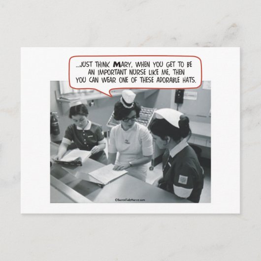 Belangrijke verpleegsters - Schattig Pet Briefkaart (Voorkant)