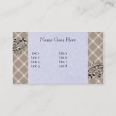 Belangrijke visitekaartjes en/of profielkaarten (Achterkant)