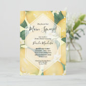 Belangrijkste bridale showuitnodigingen in de druk kaart (Staand voorkant)