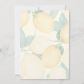 Belangrijkste bridale showuitnodigingen in de druk kaart (Achterkant)