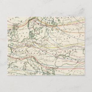 belangrijkste culturele distributie briefkaart