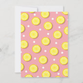 Belangrijkste drukkerij van de Bridal van de Lemon Kaart (Achterkant)