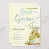 Belangrijkste drukkerij van de Bridal van de Lemon Kaart (Voorkant / Achterkant)