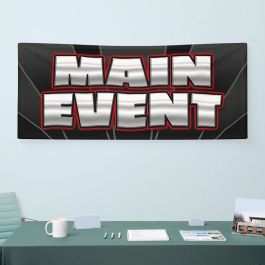 BELANGRIJKSTE GEBEURTENIS VAN BANNER - 2,5'x6' (Beurs)