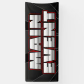 BELANGRIJKSTE GEBEURTENIS VAN BANNER - 2,5'x6' (Verticaal)