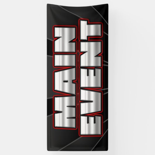 BELANGRIJKSTE GEBEURTENIS VAN BANNER - 2,5'x6' (Verticaal)