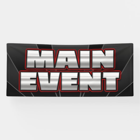 BELANGRIJKSTE GEBEURTENIS VAN BANNER - 2,5'x6' (Horizontaal)