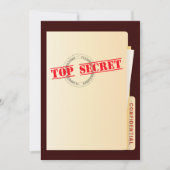 Belangrijkste geheime uitnodiging voor speciale fe (Voorkant)