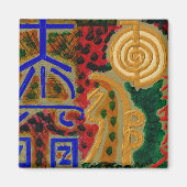 Belangrijkste heriki-herstellende symbolen magneet (Voorkant)