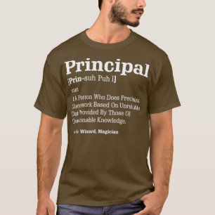 Belangrijkste Humor van de Definitie Zie Tovenaar  T-shirt