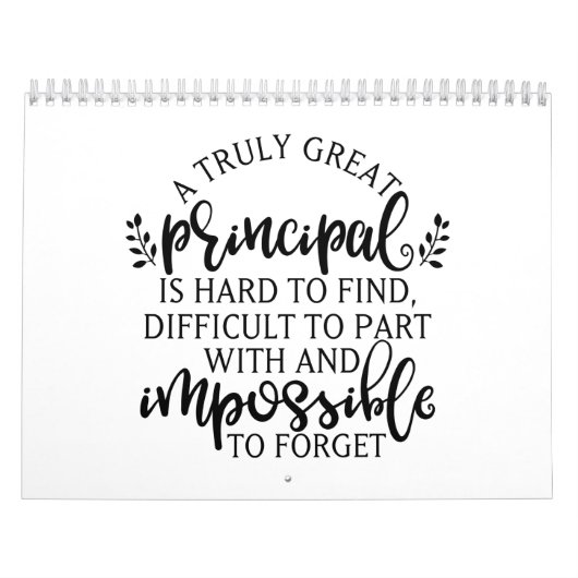 Belangrijkste ideeën op de dag van waardering kalender (Hoes)