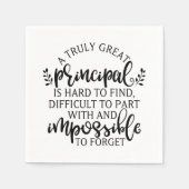 Belangrijkste ideeën op de dag van waardering servet (Voorkant)