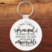 Belangrijkste ideeën op de dag van waardering sleutelhanger (Voorkant)