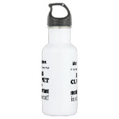 Belangrijkste instrument voor het maken van een ta waterfles  (Achterkant)