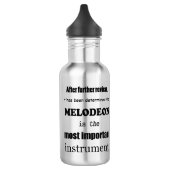 belangrijkste instrument voor Melodeon Waterfles (Links)