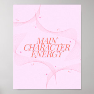 Belangrijkste karakteristieke energie poster