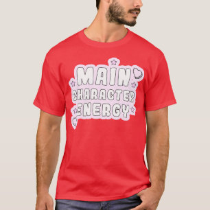 Belangrijkste karakteristieke energie t-shirt