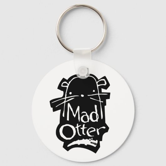 Belangrijkste keten met Mad Otter logo Sleutelhanger (Voorkant)