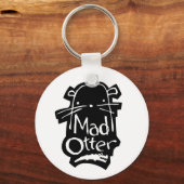 Belangrijkste keten met Mad Otter logo Sleutelhanger (Voorkant)