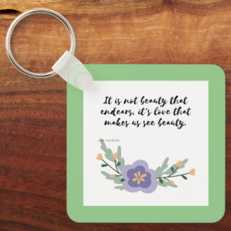 Belangrijkste keten Tolstoy Sleutelhanger