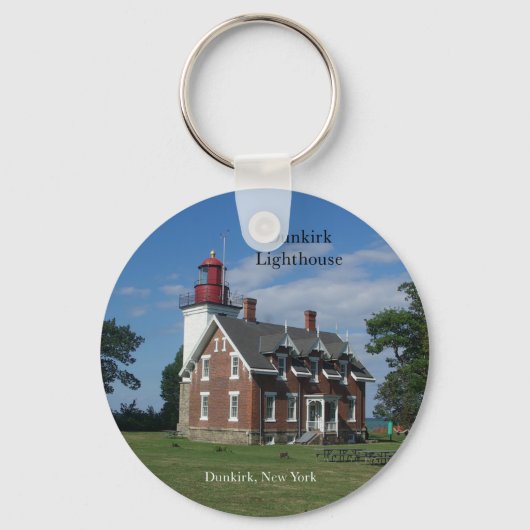 Belangrijkste keten van Dunkirk Lighthouse Sleutelhanger (Voorkant)