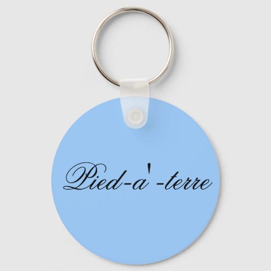 Belangrijkste keten van pied-a'terre sleutelhanger (Voorkant)