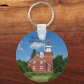 Belangrijkste ketting van Big Bay Lighthouse Sleutelhanger (Voorkant)