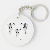 Belangrijkste ketting van de Griekse Evzone Sleutelhanger (Achterkant)