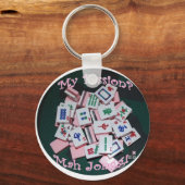 belangrijkste ketting van mah jongg sleutelhanger (Voorkant)