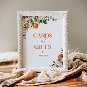 Belangrijkste knijpen citrus eucalyptus Kaarten en Poster