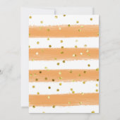 Belangrijkste knijpen Sinaasappel bruids douche ui Kaart (Achterkant)