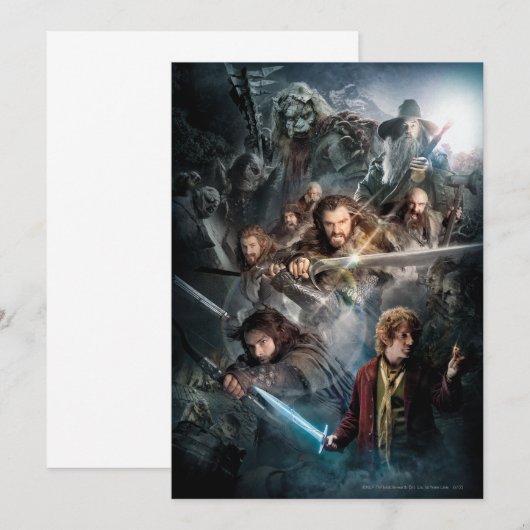 Belangrijkste kunst kaart (Voorkant / Achterkant)