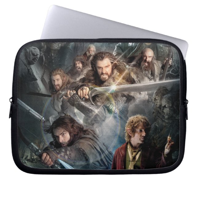 Belangrijkste kunst laptop sleeve (Voorkant)
