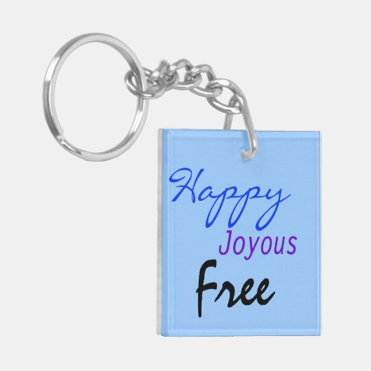 Belangrijkste Label Sleutelhanger (Voorkant Links)