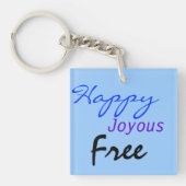 Belangrijkste Label Sleutelhanger (Voorkant)