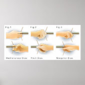 Belangrijkste methoden voor tekenbogen Kyudo Arche Poster (Voorkant)