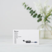 Belangrijkste online communicatie visitekaartje (Staand voorkant)