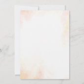 Belangrijkste Oranje uitnodiging tot het indienen  (Achterkant)