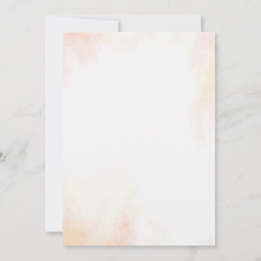 Belangrijkste Oranje uitnodiging tot het indienen (Achterkant)