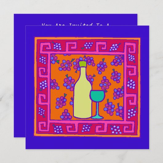 Belangrijkste patronen en grafische toepassingen e kaart (Voorkant / Achterkant)