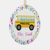 Belangrijkste persoonlijke cadeautjes voor schoolb keramisch ornament (Rechts)