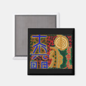 Belangrijkste Reiki helende symbolen magneet magne (Voorkant / Achterkant)